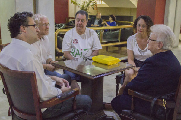 Luciana Genro e Roberto Robaina se reuniram com Luiza Erundina e lideranças do Raiz Movimento Cidadanista | Foto: Adria Meira