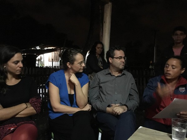 Luciana Genro destacou necessidade de se impulsionar a luta por moradia em Porto Alegre
