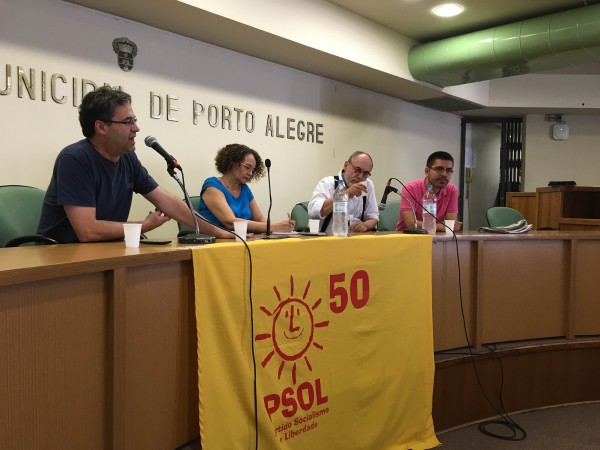 Roberto Robaina destacou a necessidade de o PSOL se construir como uma opção autêntica de esquerda