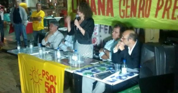 Luciana Genro lança sua candidatura em Brasília