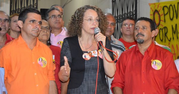 Luciana celebra a militância do PSOL Pará