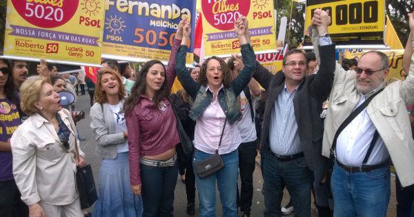 Em Porto Alegre, Luciana Genro contesta pesquisa do IBGE e diz que desigualdade social aumentou no país