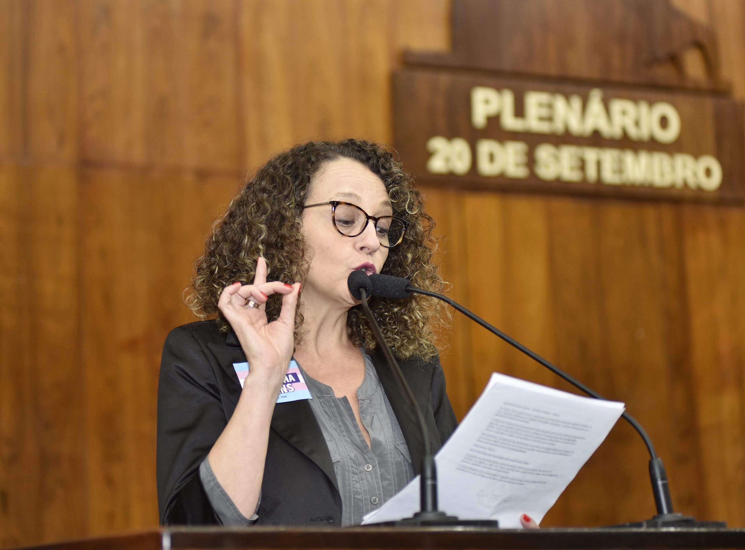 Luciana Genro propõe corte de 80