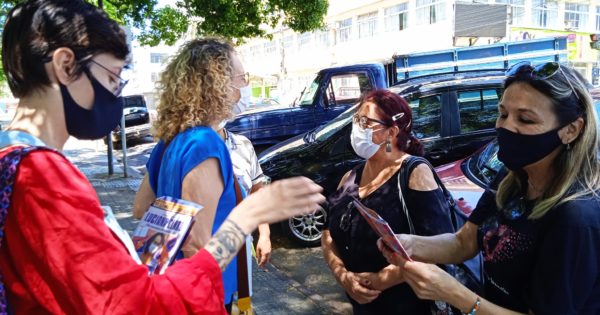 Luciana Genro se reúne com movimentos sociais e visita centro multicultural em Alegrete