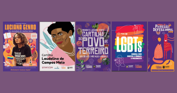 Povo de terreiro, direitos LGBTs, defesa animal, feminismo e prestação de contas: conheça as cartilhas do mandato Luciana Genro
