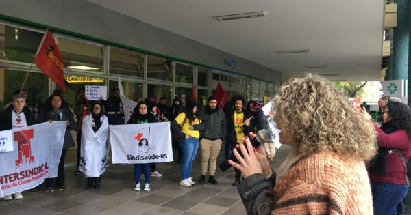 Trabalhadores da saúde se mobiliza por campanha salarial e contra retirada de direitos