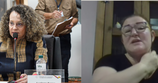 Vice-diretora esfaqueada por aluno no interior do RS é ouvida na Comissão de Direitos Humanos a convite de Luciana Genro