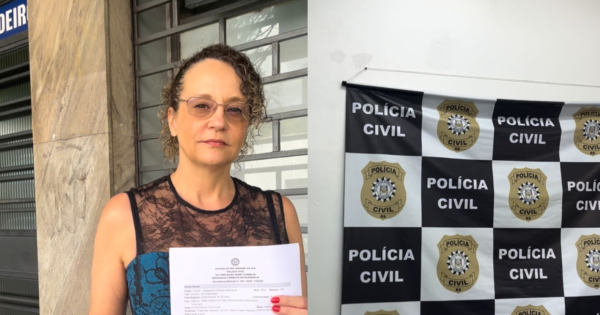 Luciana Genro registra B.O. na Delegacia de Polícia de Combate à Intolerância por ameaça à sua família