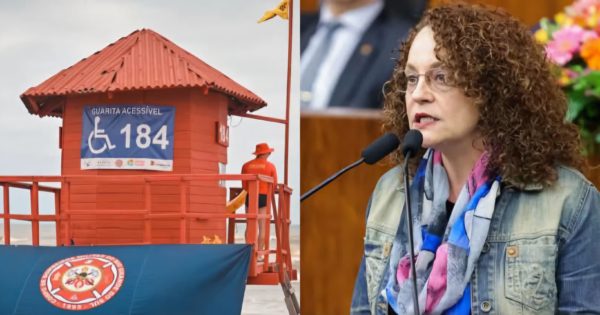 Cidreira: Luciana Genro cobra segurança de banhistas após quase afogamento em área sem guarda-vidas e guaritas