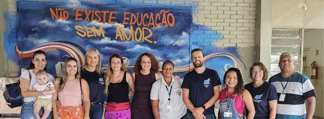 Luciana Genro visita Escola Estadual de Ensino Fundamental Aurélio Reis, em Porto Alegre
