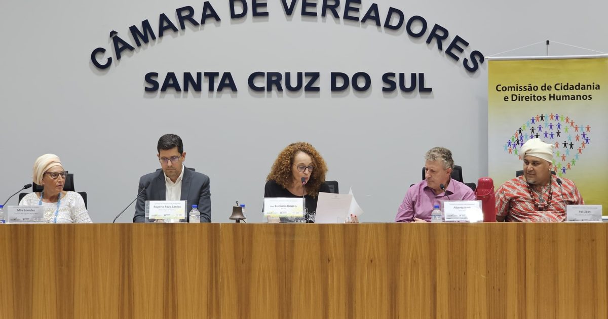 Após audiência pública, Luciana Genro solicita a criação de Delegacia de Combate à Intolerância em Santa Cruz do Sul
