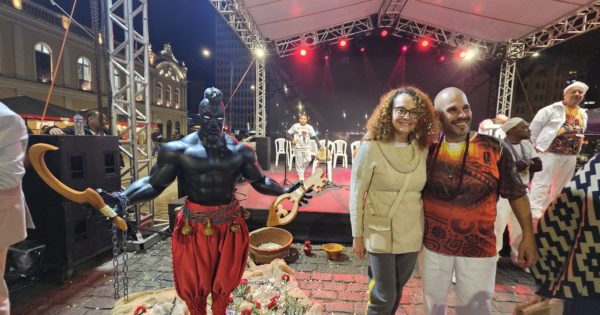 Luciana Genro apoia 3ª Festa em Homenagem ao Bará do Mercado Público de Porto Alegre