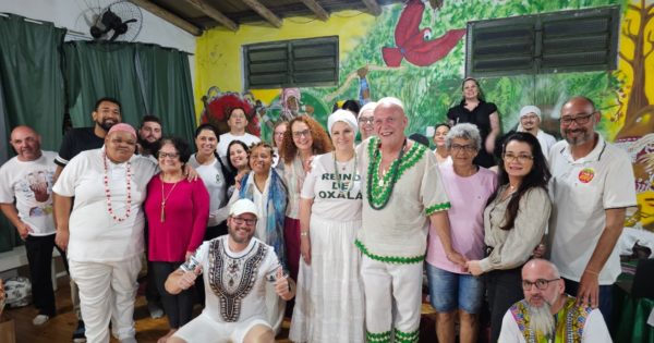 São Leopoldo: Luciana Genro reafirma defesa das religiões de matriz africana em diálogo com Pais e Mães de Santo