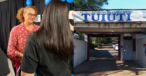 Gravataí: Com emenda de Luciana Genro, Escola Estadual Tuiuti receberá reforma em espaço de convivência de estudantes