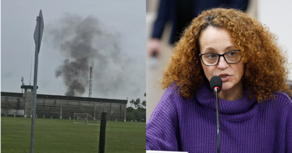 Charqueadas: Luciana Genro questiona queima irregular de lixo em pátio de penitenciária gaúcha