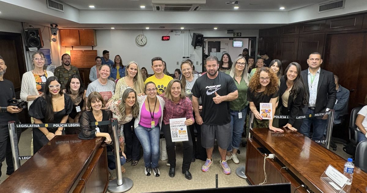 Evento contou com grande presença de protetores de animais
