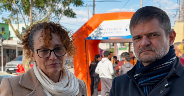 Luciana Genro presta solidariedade aos atingidos pelo ciclone em Pelotas e anuncia emenda de R$ 100 mil para a assistência social